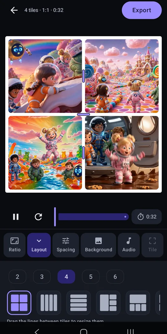 Video Collage: Split Screen on Google Play, screen 2