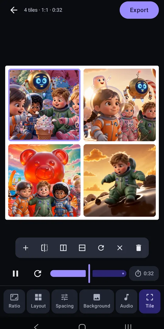 Video Collage: Split Screen on Google Play, screen 4